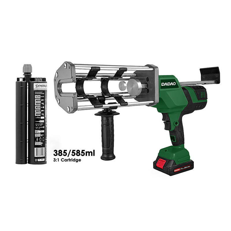 lithium ion dual caulking gun